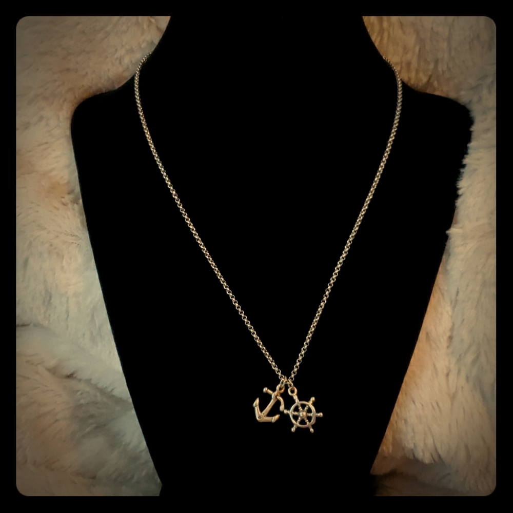 Sterling silver with rhodium plating